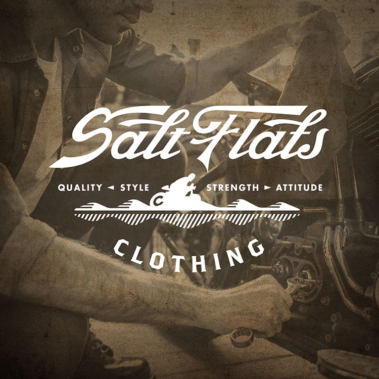 Clothing brand design Salt Flats